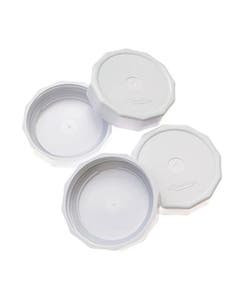 Masontops Regular Mouth White Tough Top Airtight Lids 4 pack