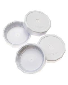 Masontops Wide Mouth White Tough Top Airtight Lids 4 pack