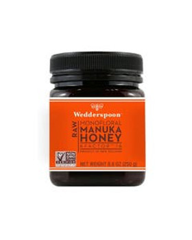 Wedderspoon Raw Monofloral Manuka Honey KFactor 16, 8.8 oz. Wedderspoon Raw Monofloral Manuka Honey KFactor 16, 8.8 oz.