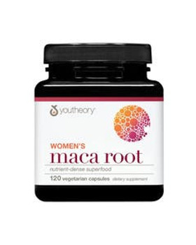 Youtheory Women's Maca Root 120 vegetarian capsules