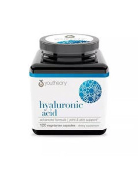 Youtheory Hyaluronic Acid 120 vegetarian capsules Youtheory Hyaluronic Acid 120 vegetarian capsules
