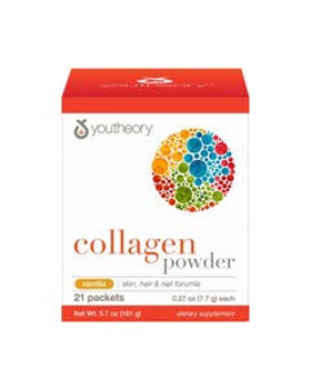 Youtheory Vanilla Collagen Powder 21 (0.27 oz.) packets