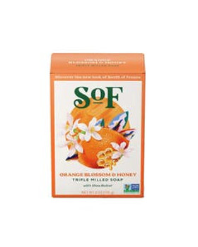 South of France Orange Blossom & Honey Bar Soap 6 oz. South of France Orange Blossom & Honey Bar Soap 6 oz.