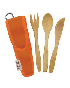 To-Go Ware Orange Reusable RePEaT Utensil Sets for Kids