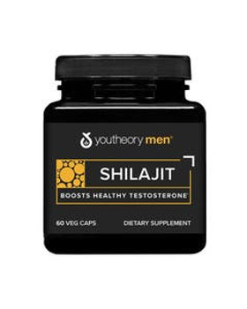 Youtheory Men's Shilajit 60 vegetarian capsules Youtheory Men's Shilajit 60 vegetarian capsules