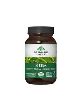 Organic India Neem Herbal Supplement 90 veggie capsules Organic India Neem Herbal Supplement 90 veggie capsules