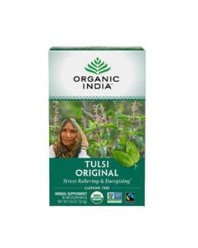 Organic India Original Tulsi Infusions Tea 18 infusion tea bags Organic India Original Tulsi Infusions Tea 18 infusion tea bags