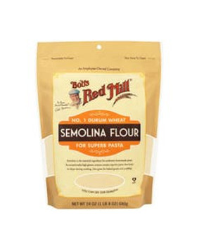 Bob's Red Mill Semolina Flour 24 oz. bag Bob's Red Mill Semolina Flour 24 oz. bag