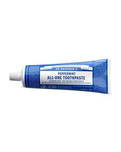 Dr. Bronner's Magic Soaps Peppermint Toothpaste Travel Size 1 oz.