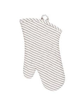 Bring it Pewter Metro Stripe Oven Mitt 13" Bring it Pewter Metro Stripe Oven Mitt 13"