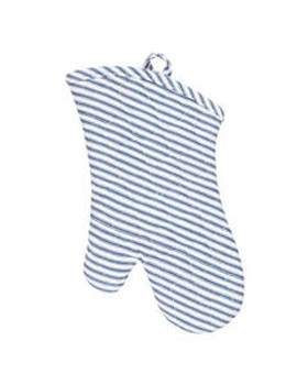Bring it Blue Metro Stripe Oven Mitt 13 Bring it Blue Metro Stripe Oven Mitt 13