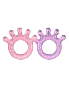 Green Sprouts Pink & Purple Cooling Everyday Teethers 2 pack