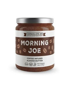 Karmalize.Me Morning Joe Coffee Infused Almond Butter 6 oz. Karmalize.Me Morning Joe Coffee Infused Almond Butter 6 oz.