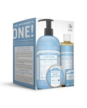 Dr. Bronner's Magic Soaps Baby Unscented Gift Set Dr. Bronner's Magic Soaps Baby Unscented Gift Set