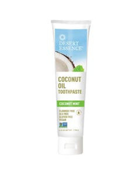 Desert Essence Coconut Oil Coconut Mint Toothpaste 6.25 oz.