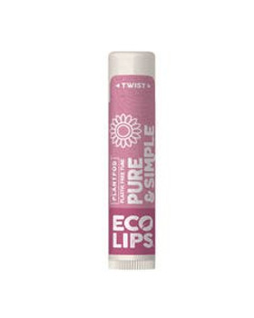 Eco Lips Raspberry Plant Pod Pure & Simple Lip Balm 0.15 oz. Eco Lips Raspberry Plant Pod Pure & Simple Lip Balm 0.15 oz.
