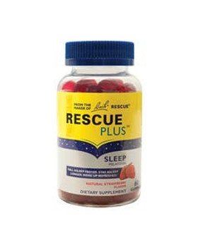 Bach Flower Remedies Strawberry Sleep Gummies 60 count Bach Flower Remedies Strawberry Sleep Gummies 60 count