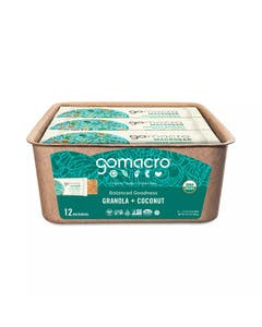GoMacro Granola + Coconut MacroBar 12 (2.4 oz.) pack