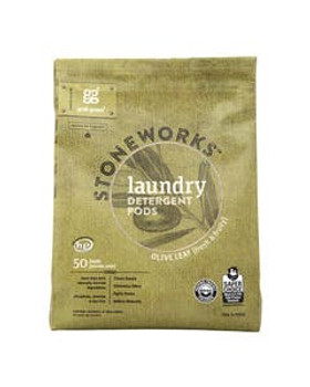 Grab Green Olive Leaf Stoneworks Laundry Detergent Pods 50 count Grab Green Olive Leaf Stoneworks Laundry Detergent Pods 50 count