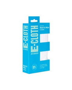 E-Cloth Wash & Wipe Cleaning Cloths 2 count E-Cloth Wash & Wipe Cleaning Cloths 2 count