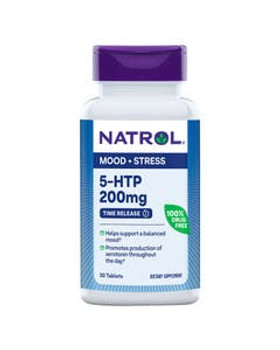 Natrol 5-HTP Mood & Stress Time Release Tablets 200 mg 30 count