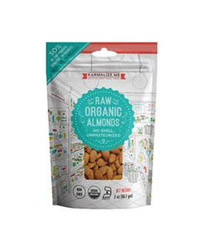 Karmalize.Me Organic Raw Almonds 2 oz. Karmalize.Me Organic Raw Almonds 2 oz.