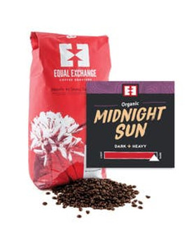 Equal Exchange Organic Midnight Sun Whole Bean Coffee 5 lb. Equal Exchange Organic Midnight Sun Whole Bean Coffee 5 lb.