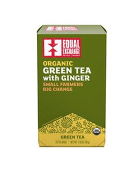 Equal Exchange Organic Green Tea with Ginger 20 tea bags Equal Exchange Organic Green Tea with Ginger 20 tea bags