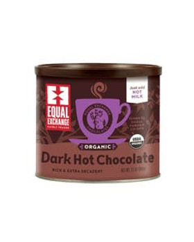 Equal Exchange Organic Dark Hot Chocolate Cocoa 12 oz. Equal Exchange Organic Dark Hot Chocolate Cocoa 12 oz.