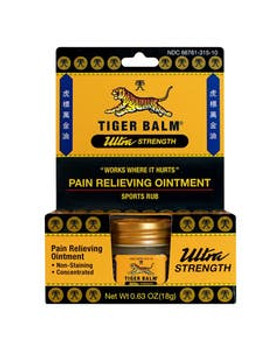 Tiger Balm Ultra Strength Pain Relieving Ointment 0.63 oz. Tiger Balm Ultra Strength Pain Relieving Ointment 0.63 oz.