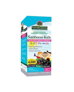 Nature's Answer Kid's Sambucus Elderberry Supplement 8 fl. oz. Nature's Answer Kid's Sambucus Elderberry Supplement 8 fl. oz.