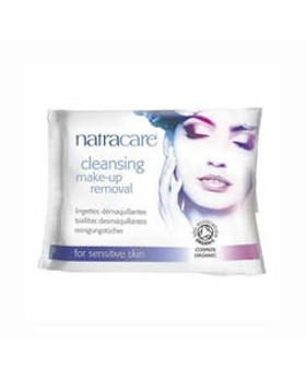 Natracare Organic Make-Up Cleansing & Removal Wipes 20 count Natracare Organic Make-Up Cleansing & Removal Wipes 20 count