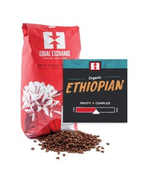 Equal Exchange Organic Ethiopian Whole Bean Coffee 5 lb. Equal Exchange Organic Ethiopian Whole Bean Coffee 5 lb.