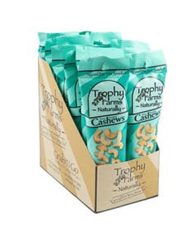 Trophy Farms Cashews 12 (1.3 oz.) packs Trophy Farms Cashews 12 (1.3 oz.) packs