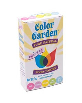 Color Garden Pastels Multi Pack Natural Food Color Color Garden Pastels Multi Pack Natural Food Color