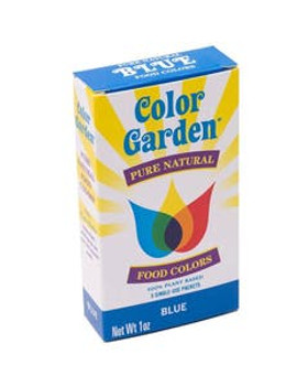 Color Garden Blue Natural Food Coloring 5 (6g) packets