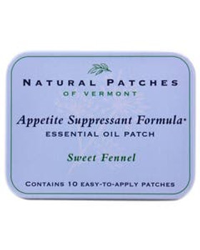 Natural Patches of Vermont Sweet Fennel Appetite Suppressant Formula Essential Oil Patch 10 count Natural Patches of Vermont Sweet Fennel Appetite Suppressant Formula Essential Oil Patch 10 count