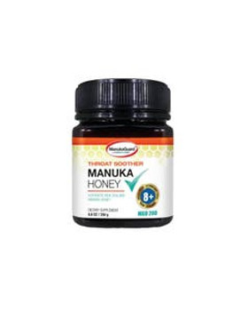ManukaGuard Throat Soother Medical Grade Manuka Honey MGO 200 8.8 oz. ManukaGuard Throat Soother Medical Grade Manuka Honey MGO 200 8.8 oz.