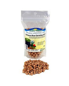 Handy Pantry Garbanzo Organic Sprouting Seeds 8 oz. Handy Pantry Garbanzo Organic Sprouting Seeds 8 oz.