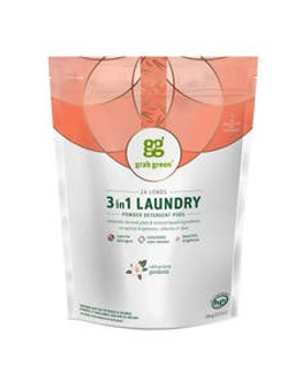 Grab Green Gardenia 3-in-1 Laundry Detergent Pods 24 count Grab Green Gardenia 3-in-1 Laundry Detergent Pods 24 count
