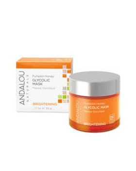 Andalou Naturals Brightening Pumpkin Honey Glycolic Mask 1.7 fl. oz. Andalou Naturals Brightening Pumpkin Honey Glycolic Mask 1.7 fl. oz.