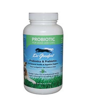 Dr. Goodpet Probiotics For Dogs & Cats 4 oz. Dr. Goodpet Probiotics For Dogs & Cats 4 oz.