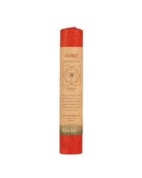 Aloha Bay Red Money Chakra Energy Pillar Candle 8" Aloha Bay Red Money Chakra Energy Pillar Candle 8"
