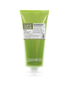 Giovanni Tea Tree & Mint Moisturizing Invigorating Shave Cream 7 fl. oz. Giovanni Tea Tree & Mint Moisturizing Invigorating Shave Cream 7 fl. oz.