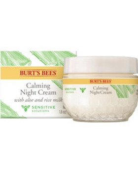Burt's Bees Sensitive Solutions Calming Night Cream 1.8 oz.