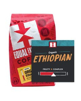 Equal Exchange Organic Ethiopian Coffee 12 oz. Equal Exchange Organic Ethiopian Coffee 12 oz.