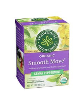 Traditional Medicinals Organic Smooth Move Senna Peppermint Tea 16 count Traditional Medicinals Organic Smooth Move Senna Peppermint Tea 16 count