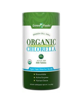 Green Foods Organic Chlorella 300 tablets Green Foods Organic Chlorella 300 tablets