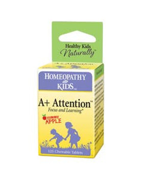 Herbs for Kids Apple Flavored A+ Attention 125 chewable tablets Herbs for Kids Apple Flavored A+ Attention 125 chewable tablets