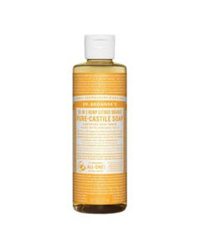 Dr. Bronner's 18-in-1 Citrus Orange Castile Soap 8 fl. oz. Dr. Bronner's 18-in-1 Citrus Orange Castile Soap 8 fl. oz.